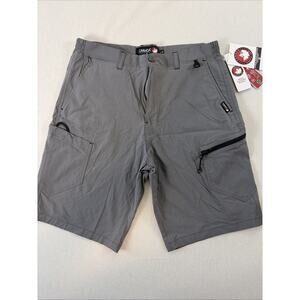 Canada Weather Gear - Men's Large Grey Cargo Shorts NWT